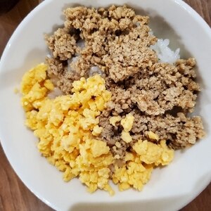 簡単そぼろご飯